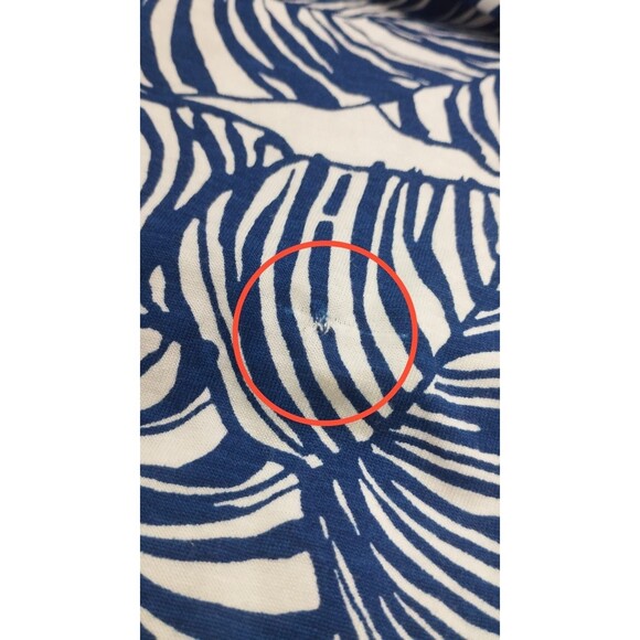 Lilly Pulitzer Tropical Printed Mini Dress White Beach Resort Cotton XL 282430 - Picture 6 of 8